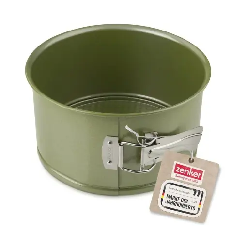 Promoție Tava de copt Zenker Springform 18 cm, antiaderenta, verde, inalta