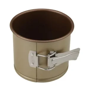 Forma de copt pentru paine Zenker Pollerbrot, 12 cm, antiaderenta, aurie Disponibil imediat
