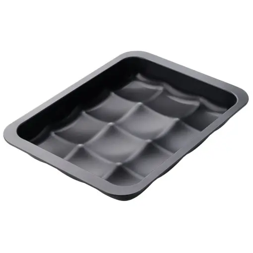 Forma de copt pentru chifle Zenker, 12 locuri, negru metallic, antiaderent Ofertă specială