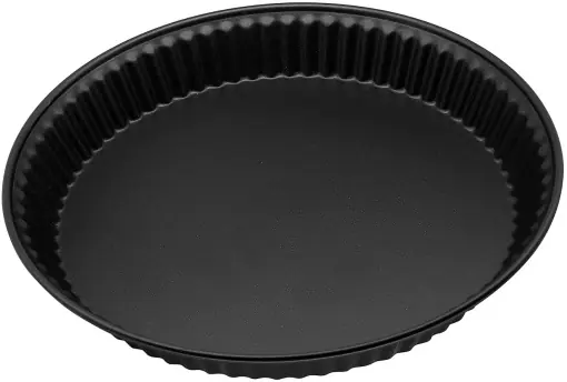 Forma pentru quiche Zenker PURE, 28 cm, neagra, cu antiaderenta Reducere extra