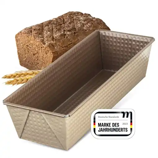 Preferatul clienților Tava pentru paine Zenker 7356, otel cu antiaderent, 30.5x11.5cm, aurie
