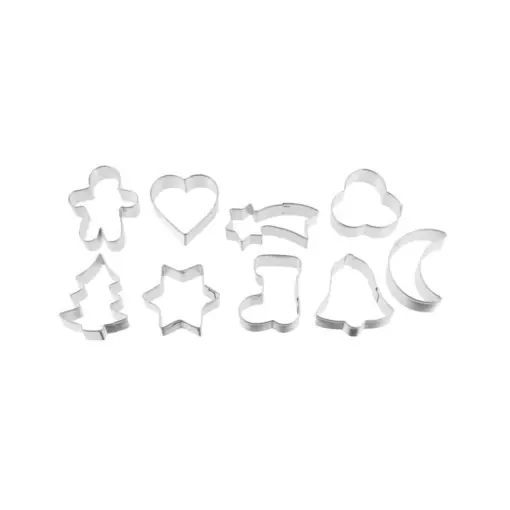 Cumpărături sigure Set de forme pentru fursecuri Zenker PATISSERIE, 9 piese, metalic