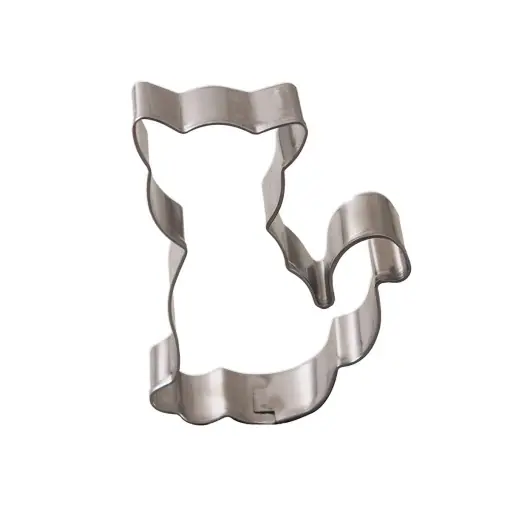 Plată sigură Forme de taiere pisica Zenker 44857, inox, 6.3 x 5.2 cm