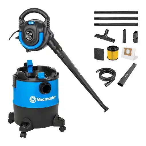 Aspirator Vacmaster VBVB1223PF 1200W 23L cu Functie de Supt si Suflat Retur ușor