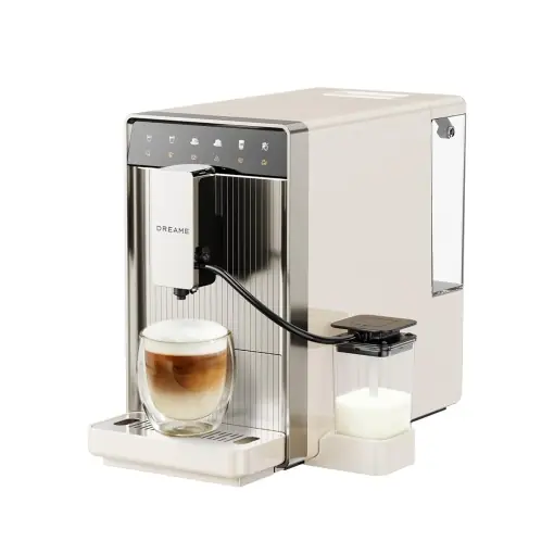 Reduceri Espressor cafea dreame Ecceluxe Slim, 19 bar, design compact, touchscreen