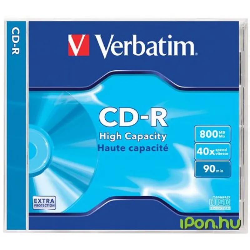 VERBATIM CD-R 40x subţire înăbuși Discount