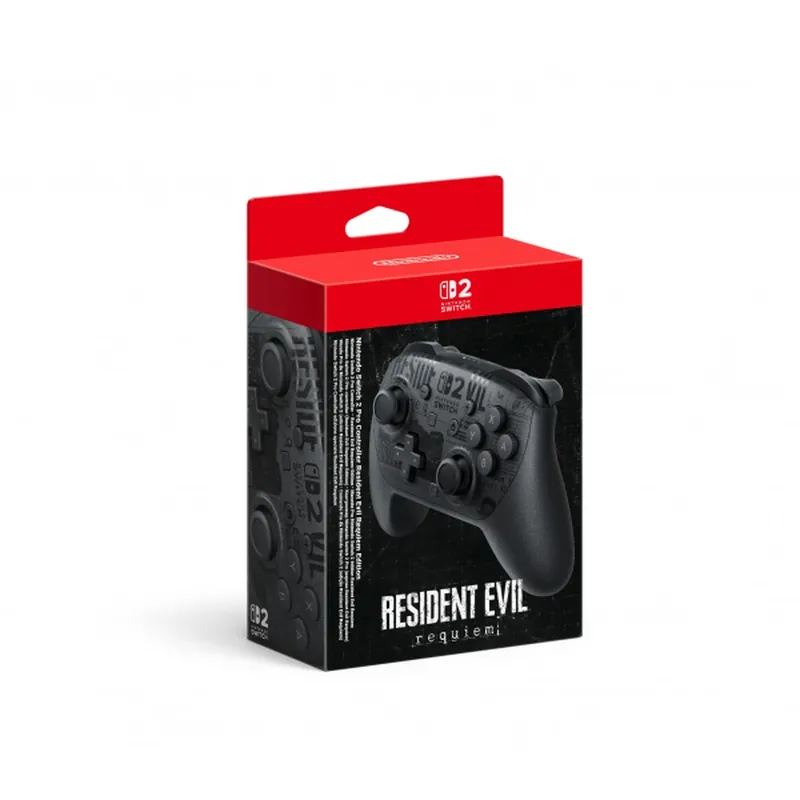 Retur ușor NINTENDO Switch 2 Pro Controller Resident Evil Requiem Edition N2P202