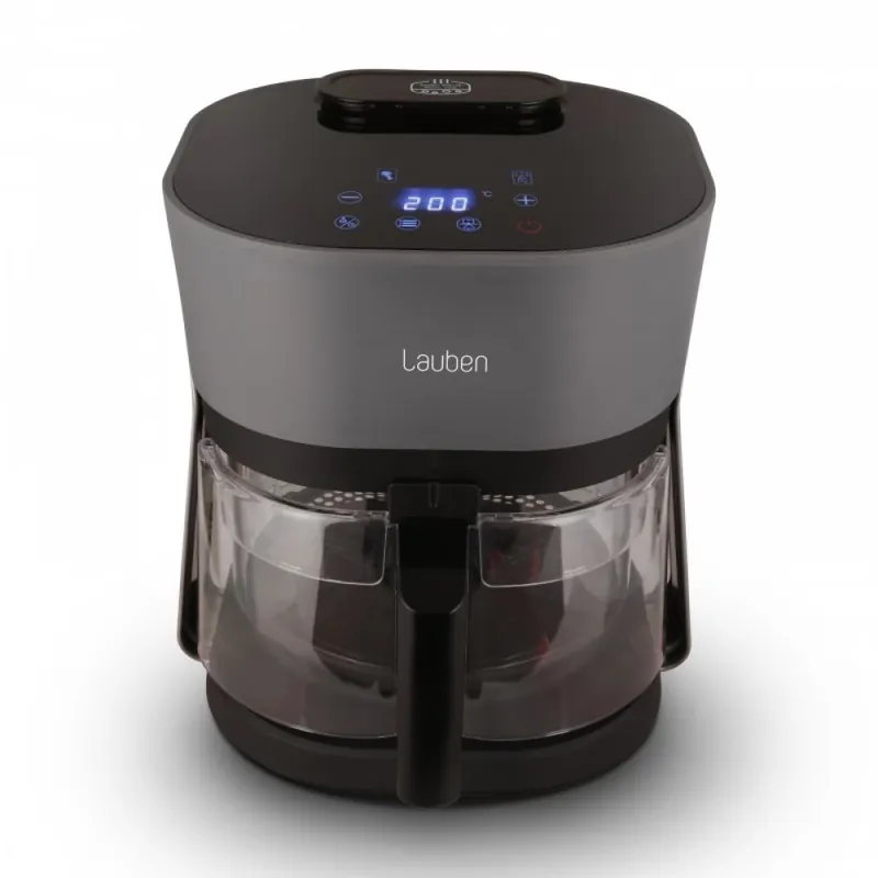 Cel mai vândut LAUBEN 4500BG Glass&SteamAir fierbinte cu aer friteuză üvegkosaras 1300W