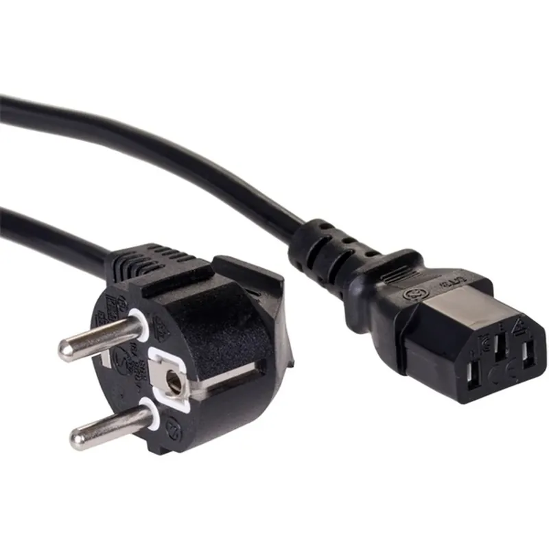 AKYGA 230V IEC Cablu de alimentare Negru 1.5m AK-PC-01A Expediere rapidă