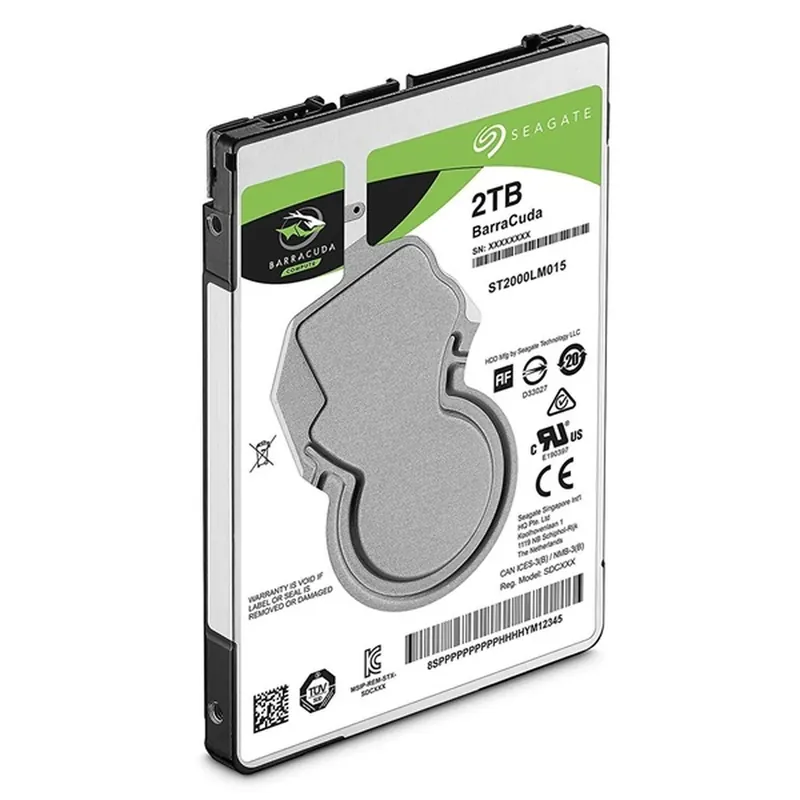 Ultima șansă SEAGATE BarraCuda 2TB 2.5" 5400rpm 128MB SATA ST2000LM015
