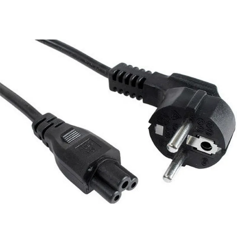 Bestseller AKYGA 230V trifoi Cablu de alimentare Negru 1.5m AK-NB-01A