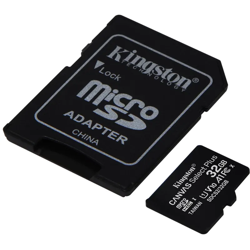 KINGSTON Canvas Select Plus 32GB MicroSDHC 10 MB/s SDCS2/32GB Retur ușor