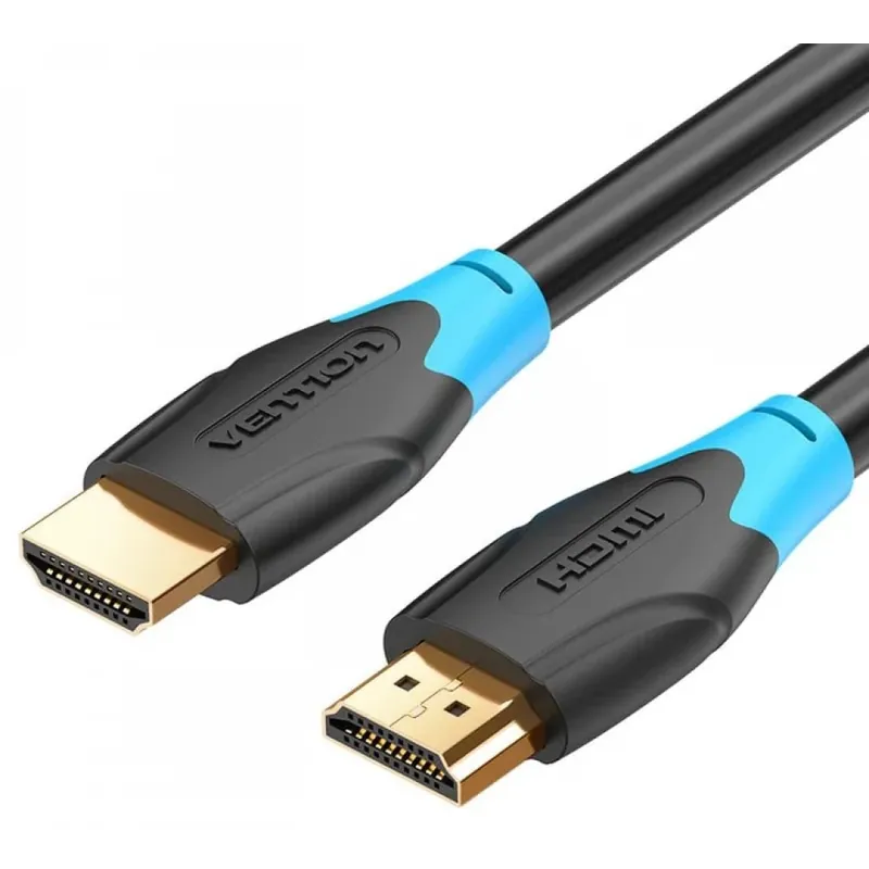 Retur ușor VENTION HDMI 2.0 Conector Negru 2m AACBH