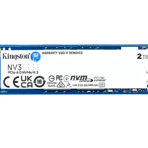 Cel mai vândut KINGSTON 2TB NV3 M.2 PCIe M.2 2280 SNV3S/2000G
