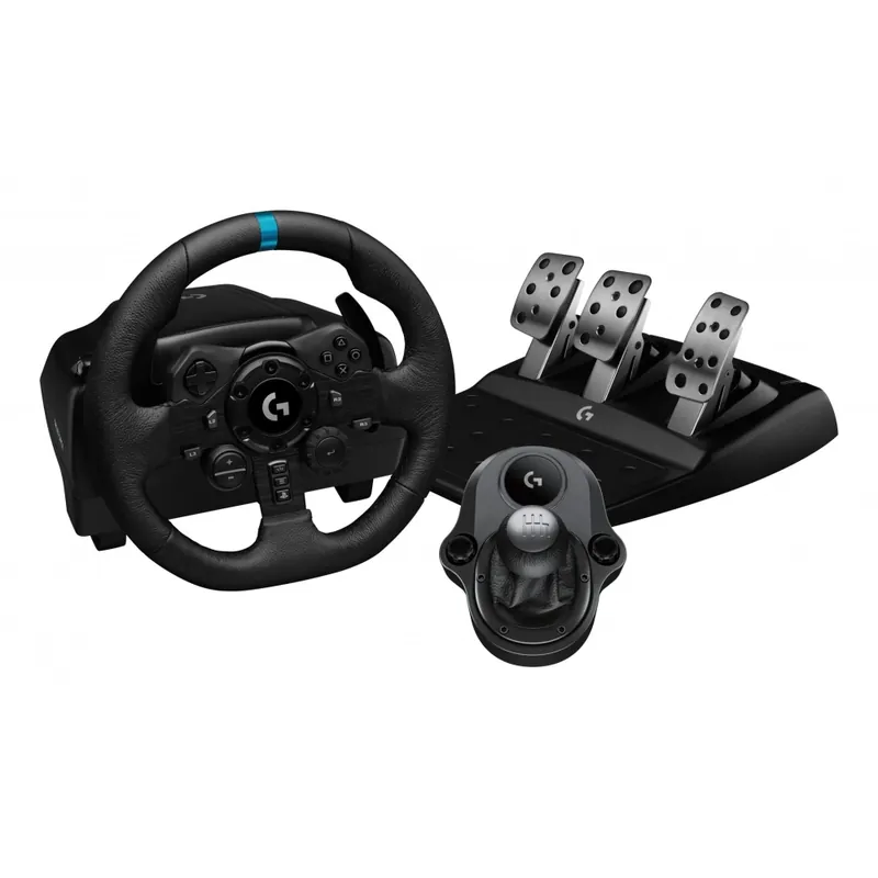 LOGITECH G923 SE TRUEFORCE volan pedala proiect de lege PC PlayStation negru Ofertă de sezon