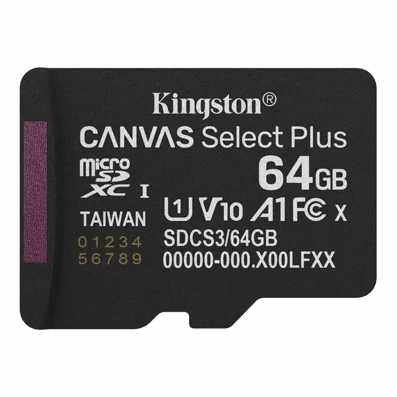 KINGSTON Canvas Select Plus 64GB MicroSDXC 30 MB/s SDCS3/64GBSP Reducere extra