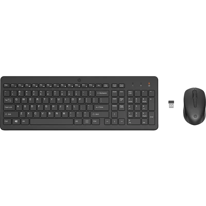 Ultima șansă HP 330 cablu fără combinat mouse și tastatură maghiar negru
