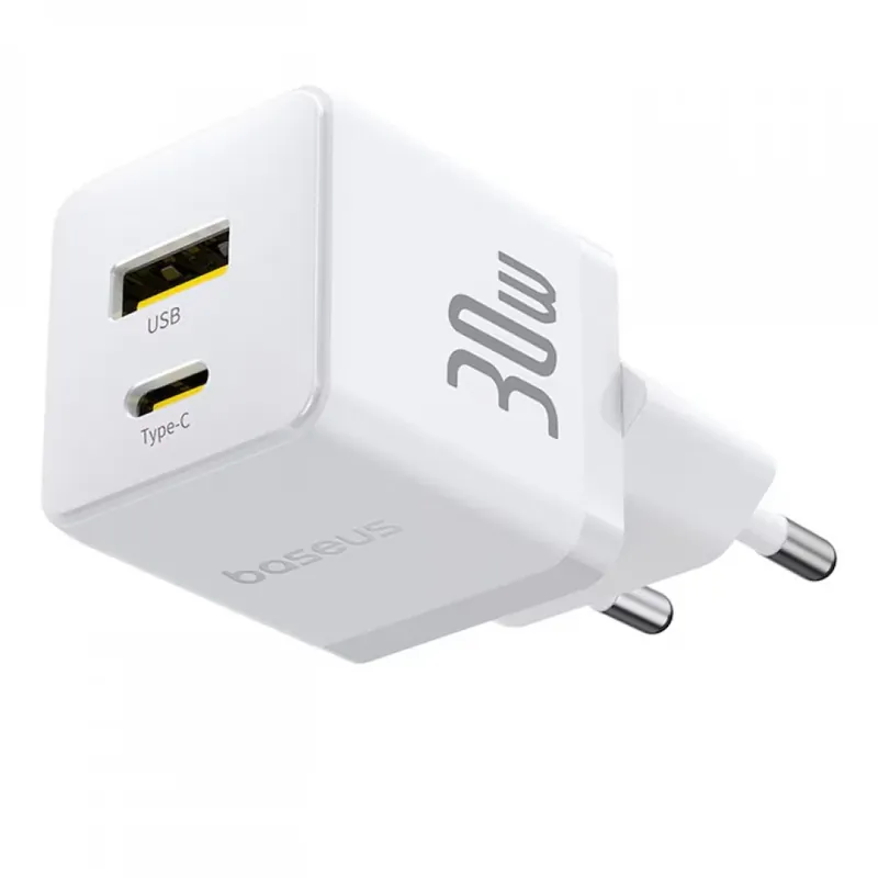 BASEUS Palm Fast Charger 30W alb Ofertă limitată