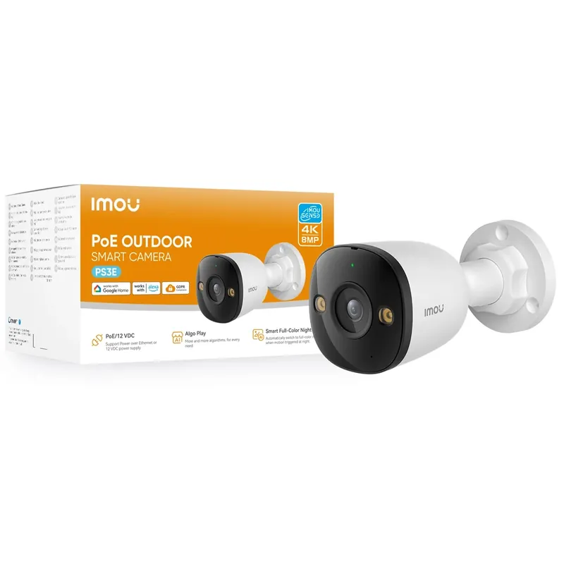 Ultima șansă IMOU PS3E 8MP IP cameră tub 2.8mm IPC-PS3EP-8Q0-0280B