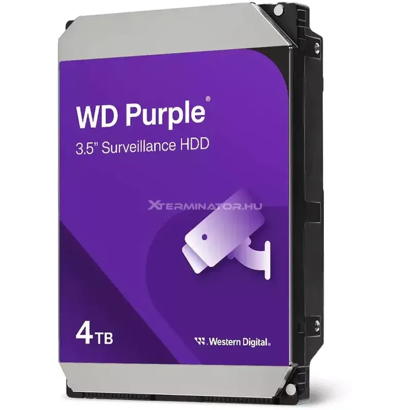 WD Purple Surveillance 4TB 3.5" 5400rpm 128MB SATA WD44PURZ Disponibil imediat