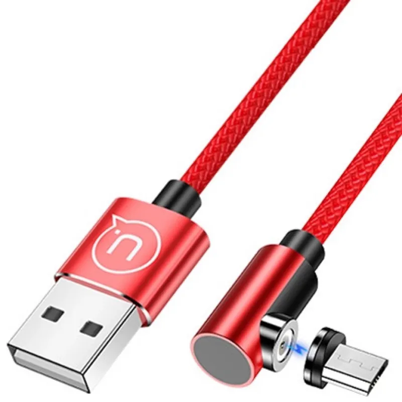 USAMS USB Micro USB Convertor roșu 1m SJ446USB02 Ultima șansă
