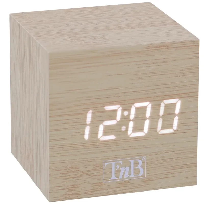 TNB JOY fa acoperit LED cu ecran ceas cu alarmă zaruri de forma Calitate înaltă