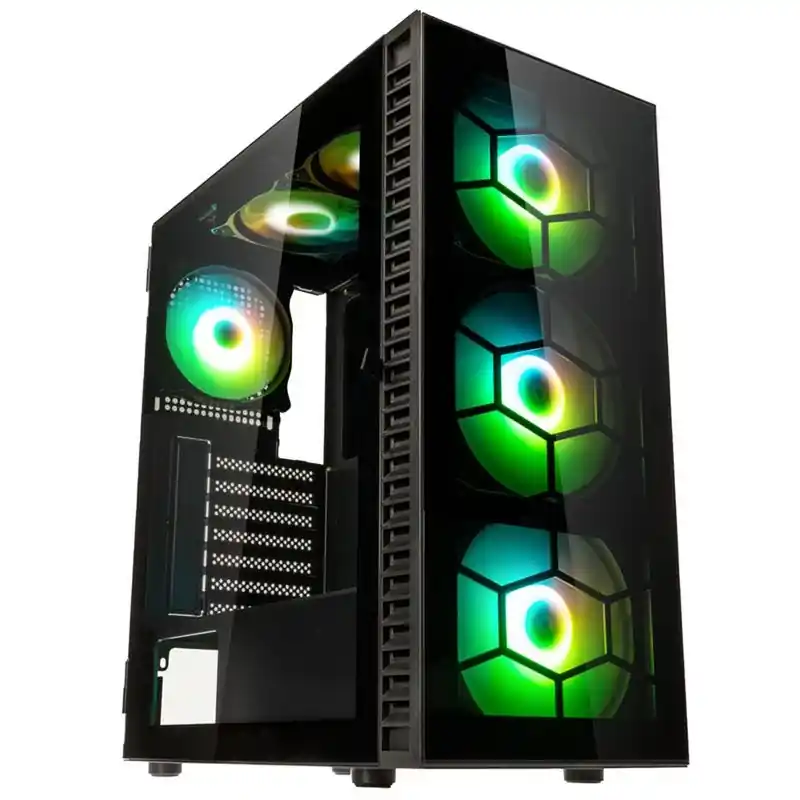 KOLINK Observatory HF Plus Glass ARGB Midi turn carcasă negru Ofertă