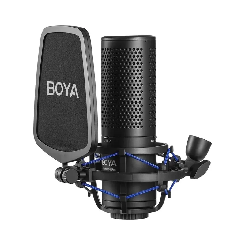 BOYA BY-M1000 PRO Diafragma mare condensator mikrofon Preț mic