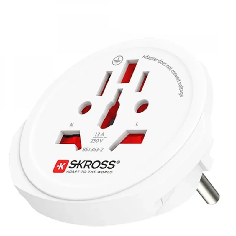 Reduceri SKROSS PA30 travel adapter World to Europe. Type E/F