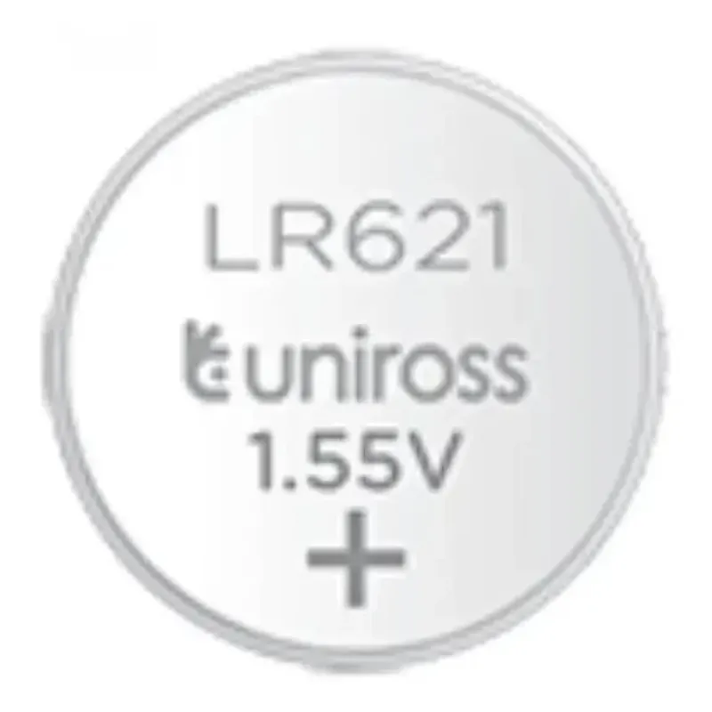 UNIROSS LR621/AG1/LR60 1.5V alcalin baterie buton (CR) 10buc Reducere de preț