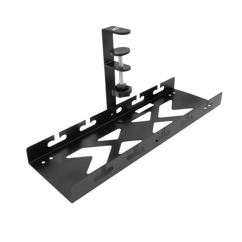 ACT CONNECTIVITY De masă organizator cablu tavă cu clema 40cm negru AC8378 Ultima șansă