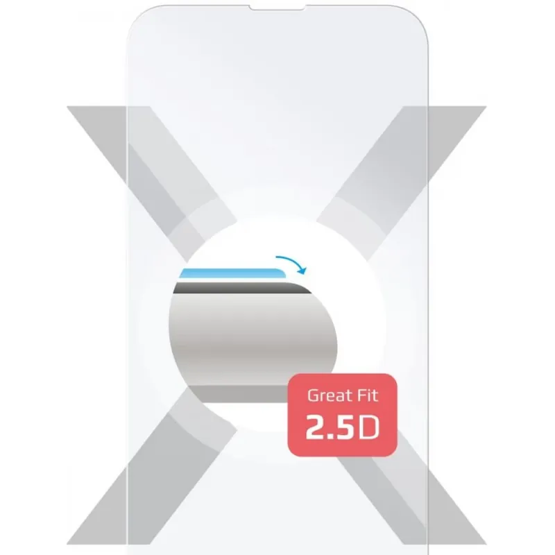 Cumpără online FIXED 2.5D Tempered Glass screen protector iPhone 14