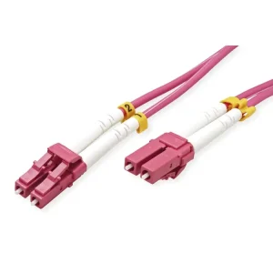 VALUELINE Fiber Optic LC Conector Lila 2m 21.99.8752 Disponibil imediat