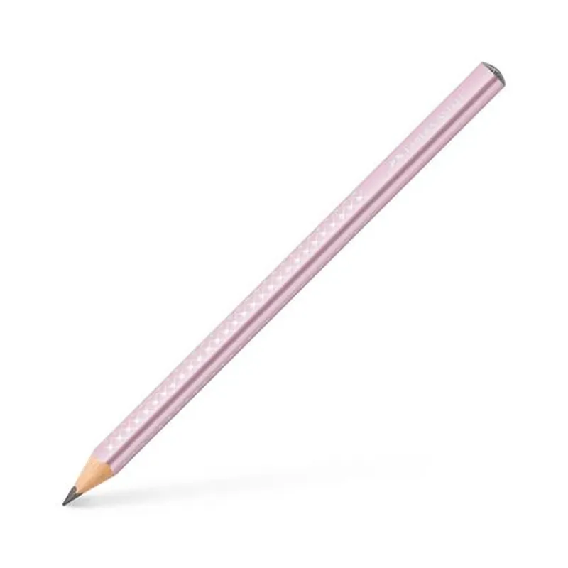 Cel mai vândut FABER-CASTELL Sparkle Jumbo B triunghiular grafitceruza metal roz TFC111661