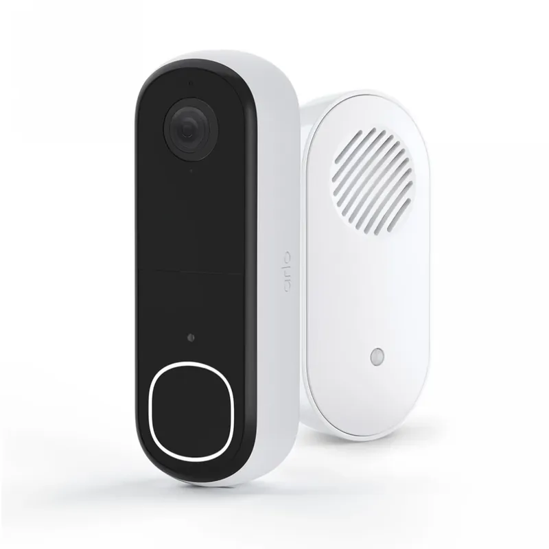 NETGEAR Arlo Essential (Gen.2) Video Doorbell 2K Security wireless kit - 1 Doorbell + 1 chime - White Reducere extra