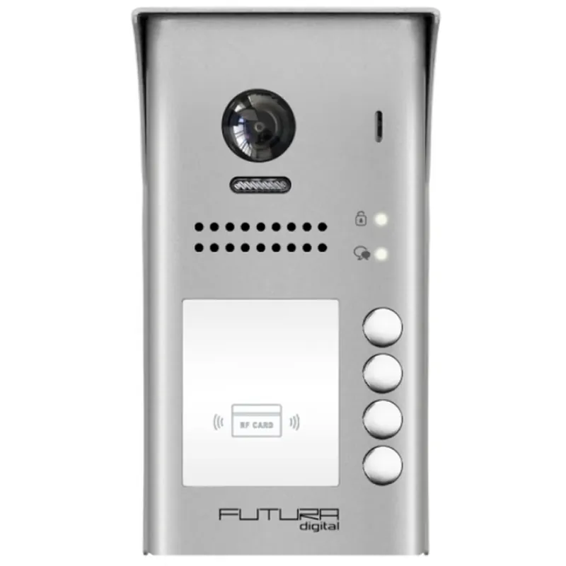 Lichidare de stoc FUTURA DIGITAL VDT-607/ID/S4 4 apartamente color video semn de poartă