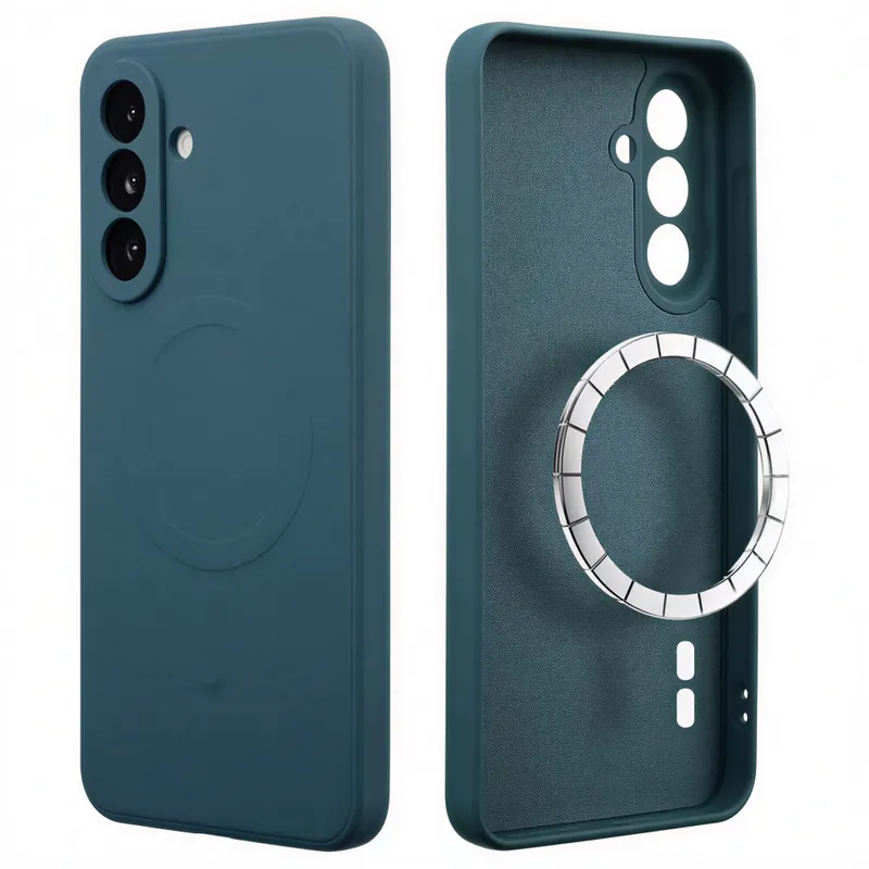 CELLECT magnetic silicon toc Samsung Galaxy A37 albastru Expediere rapidă