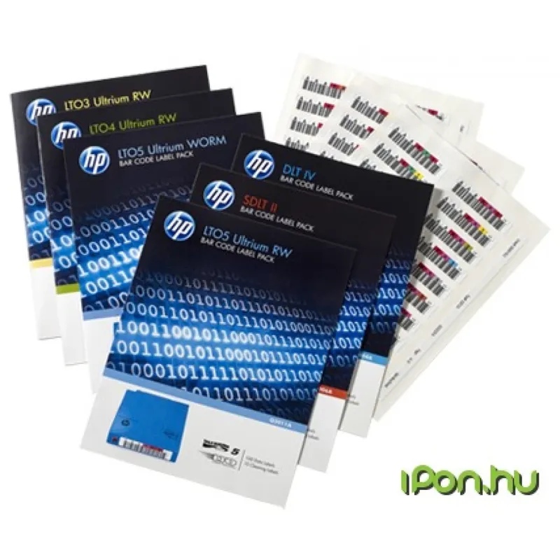 Cel mai bun preț HP LTO-6 Ultrium RW Bar Code Label Pack Q2013A