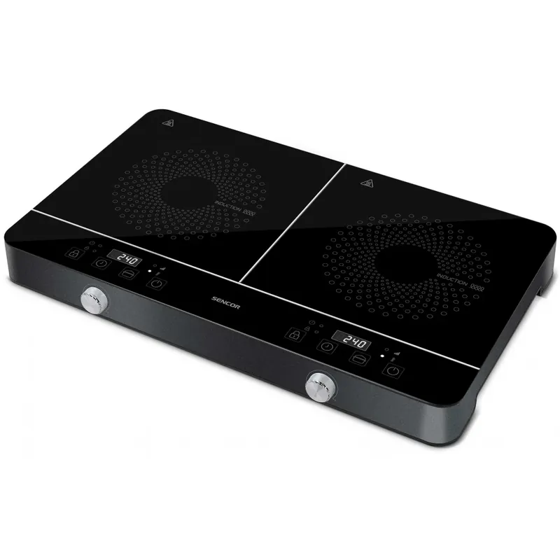 SENCOR SCP 4201GY Zona duală cu inducție plită negru Transport gratuit