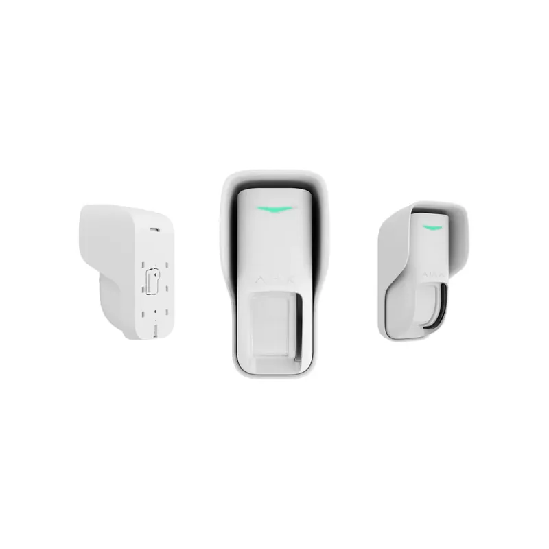 AJAX SYSTEMS Curtain Outdoor detector de mișcare alb Preferatul clienților