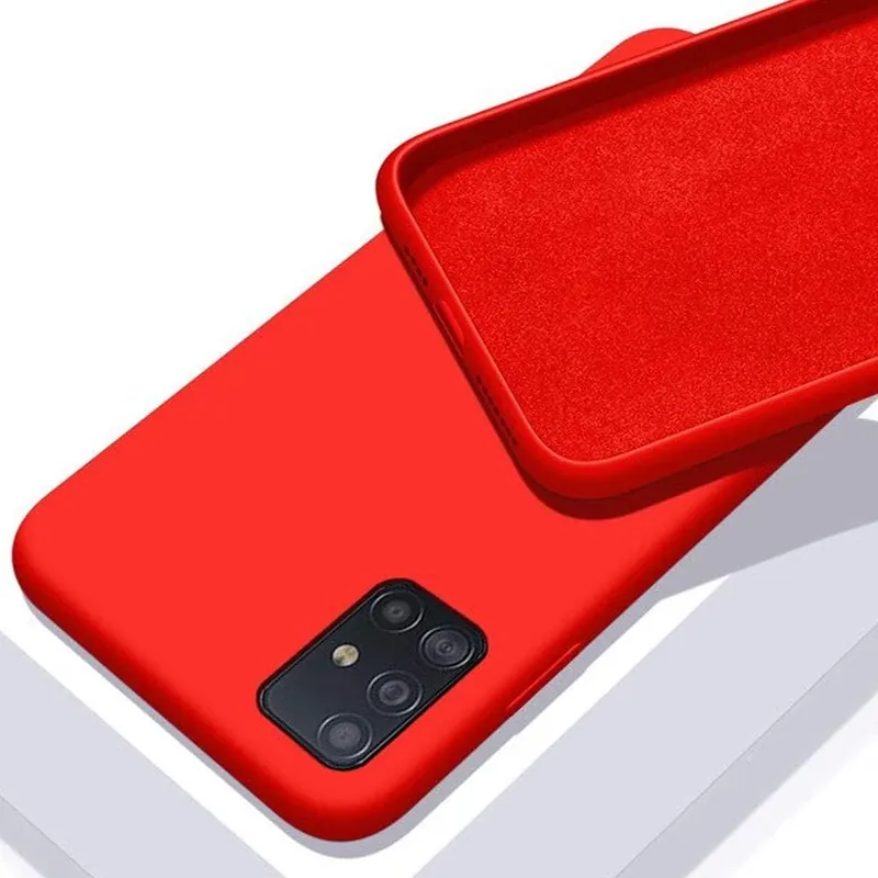 CELLECT Premiu silicon toc Samsung Galaxy A54 5G roșu Preț mic