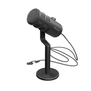 Comandă acum NATEC GENESIS Radium 350D Dynamic USB studio mikrofon negru