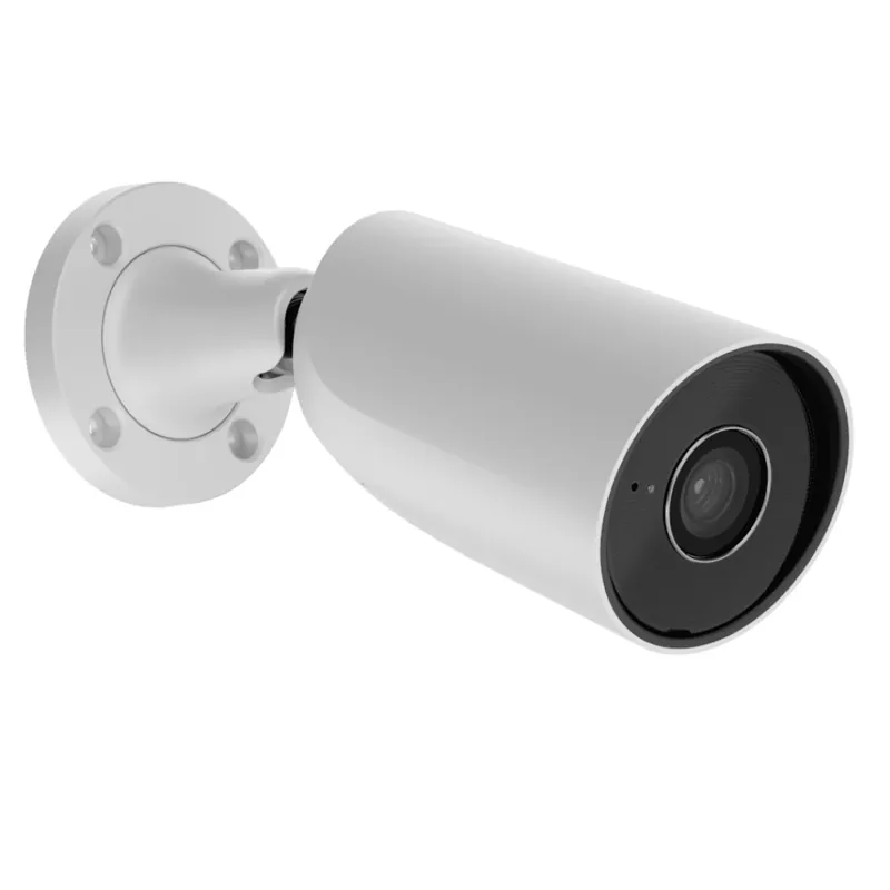 Premium AJAX SYSTEMS BulletCam 8MP IP cameră 2.8mm alb