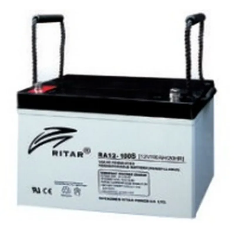 RITAR RA12-100S-F12 12V/100Ah închis baterii cu plumb Reducere de preț