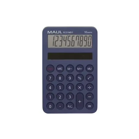 MAUL Eco MD 1 Calculator desktop 10 cifră albastru Reducere