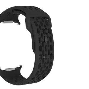 Cumpără online CELLECT Galaxy Watch 7 Ultra perforată magnetic silicon curea de ceas 24mm negru