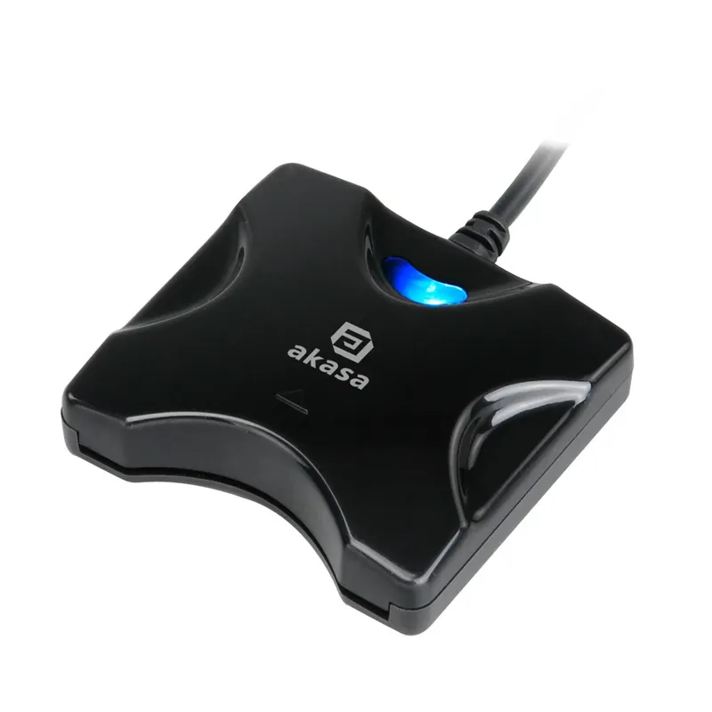 AKASA AK-CR-03BKV2 External Smart Card Reader negru Reduceri