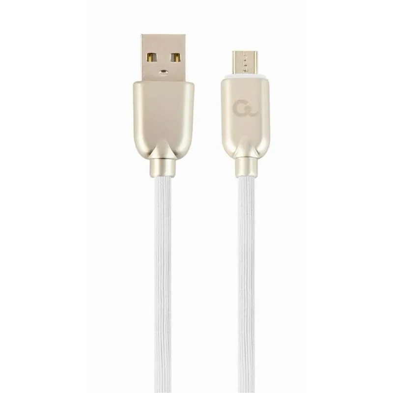 Vezi acum GEMBIRD USB Micro USB Convertor Alb 2m CC-USB2R-AMmBM-2M-W