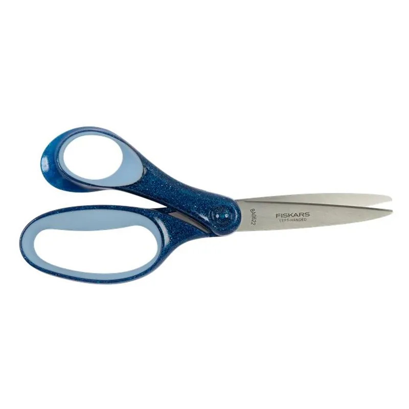 FISKARS Foarfece şcoală 18 cm stangaci sclipitoare albastru IF1067862 Reducere specială