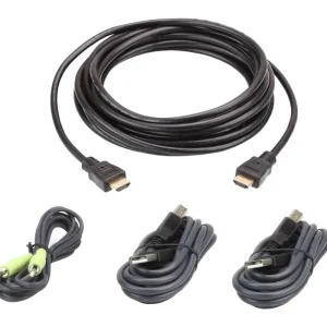 ATEN 3M USB HDMI Secure KVM Cable Kit 2L-7D03UHX4 Disponibil imediat